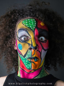 Big Stick Photography Portrait of clown